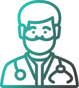An icon of a dentist.